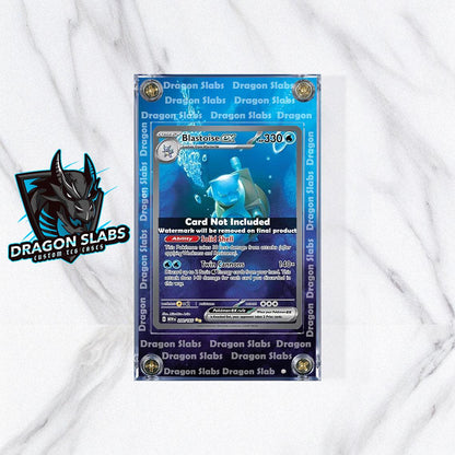 Pokemon Blastoise EX 200 SIR 151 Extended Art Case Extended Artwork