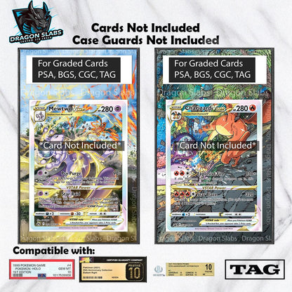 x2 Mewtwo VSTAR GG44 Crown Zenith & Charizard VStar SWSH262 Promo Psa Bgs Cgc Tag Extended Artwork Pokemon TCG
