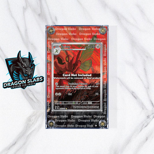 Pokemon Scizor IR 205/197 Obsidian Flames Extended Art Case