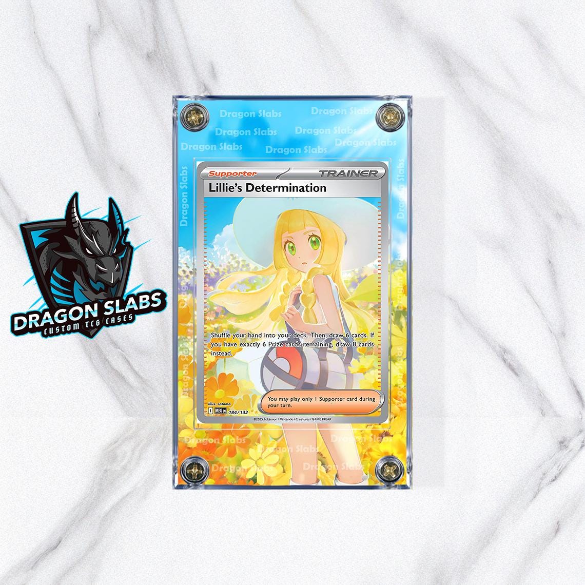 Pokemon Lillie’s Determination Mega Evolution 184/132 Extended Artwork Case