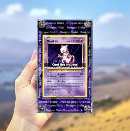Pokemon Mewtwo Base Set Extended Artwork Case