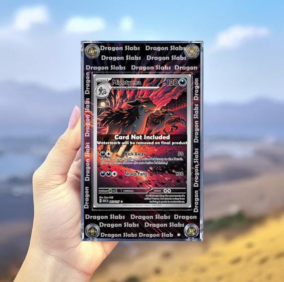 Pokemon Mightyena IR 243/217 Ascended Heroes Extended Artwork Case