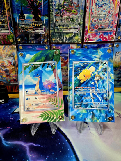 x2 Pokemon Misty's Psyduck Mistys Lapras 193 194 Destined Rivals Extended Art Cases