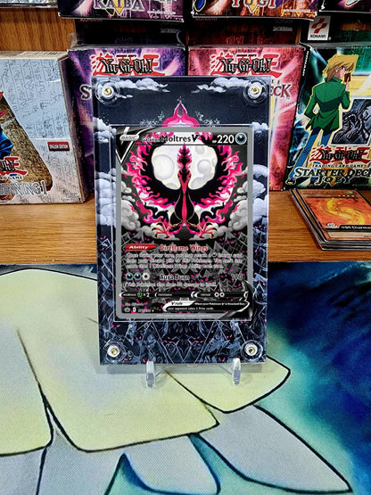 Pokemon Galarian Moltres V Chilling Reign 177/198 Extended Artwork Case