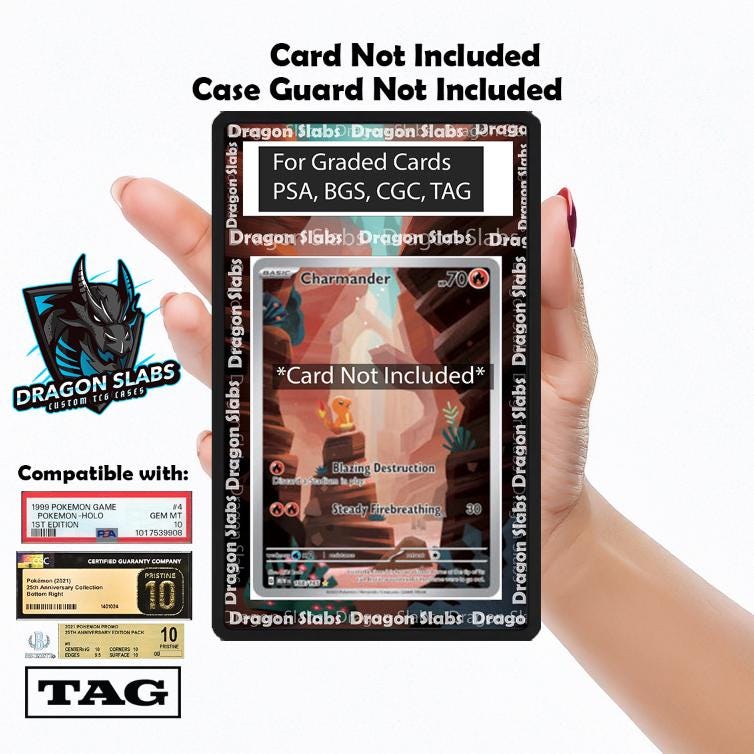 Charmander 168 IR Pokemon 151 Psa Bgs Cgc Tag Extended Artwork Pokemon TCG