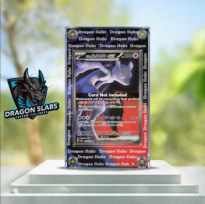 Pokemon Team Rocket's Mewtwo EX SAR 237/193 Mega Dream Extended Artwork Case