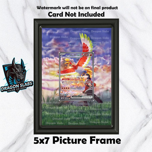 Ethan's Ho-Oh EX 230/182 Destined Rivals Pokemon Extended Art Frame 5x7 Frame