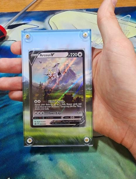 Pokemon Arceus V SWSH 204 Promo Alt Art Extended Artwork Case