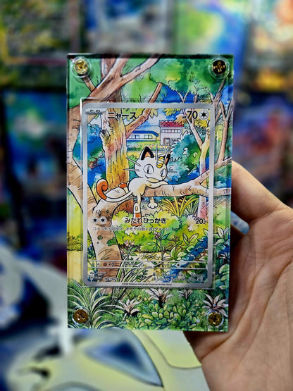Pokemon Meowth 192/SV-P Generations Promo Starter Deck Extended Art Case