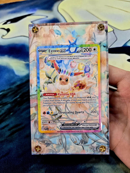 Pokemon Eevee EX SIR 167/131 Prismatic Evolutions Custom Case