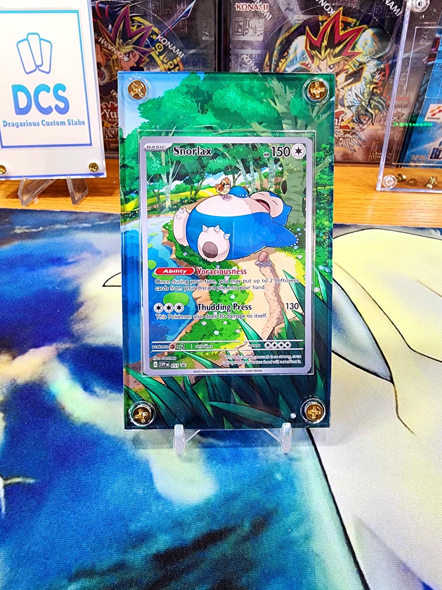 Pokemon Snorlax SVP051 Promo Pokemon 151 Custom Case Extended Artwork