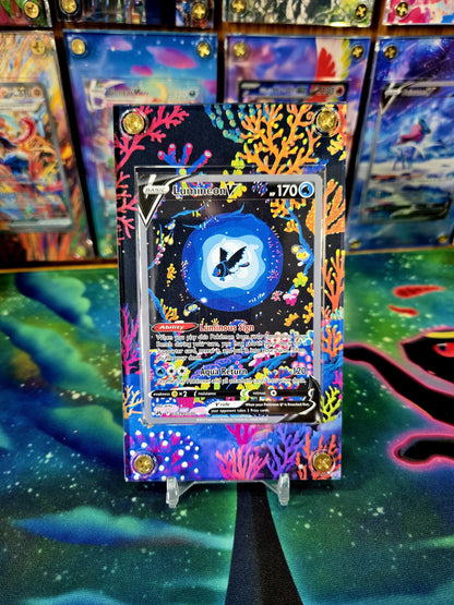 Pokemon Lumineon V GG39/GG70 Crown Zenith Extended Art Case