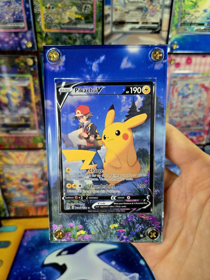 Pokemon Pikachu Pikachu V TG16/TG30 Lost Origin Extended Art Custom Case