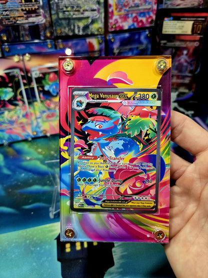 Pokemon Mega Venusaur EX SIR Mega Evolution 177/132 Extended Art Custom Case