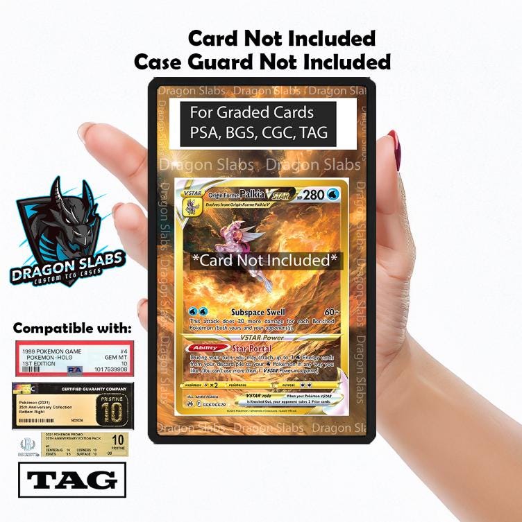 Palkia Vstar GG67 Crown Zenith PSA bgs CGC tag Extended Artwork Pokemon