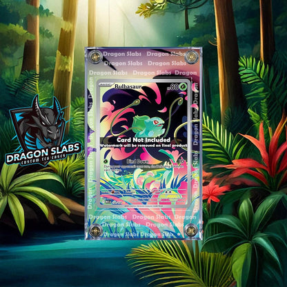 Pokemon Bulbasaur IR Mega Evolution 133/132 Extended Art Custom Case