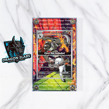 Pokemon Team Rocket's Houndoom 191/182 Destined Rival Extended Art Case
