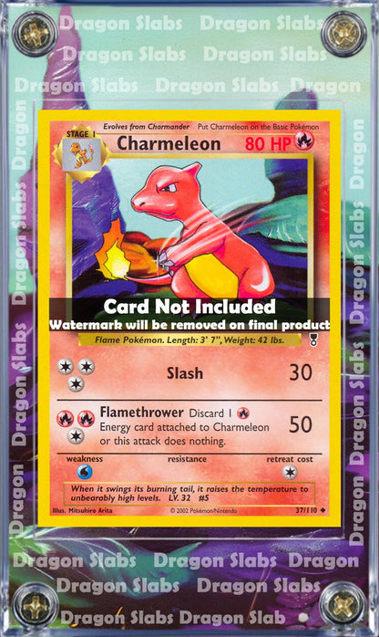 Pokemon Charmeleon Base Set Extended Artwork Display Case