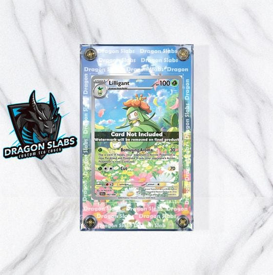 Pokemon Lilligant IR 092/086 Black Bolt Extended Artwork Case