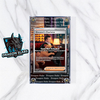Pokemon 151 Giovanni's Charisma 204/165 Extended Art Case