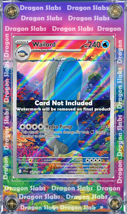 Pokemon Wailord 162/159 Journey Together Extended Art Custom Case