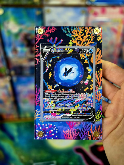 Pokemon Lumineon V GG39/GG70 Crown Zenith Extended Art Case