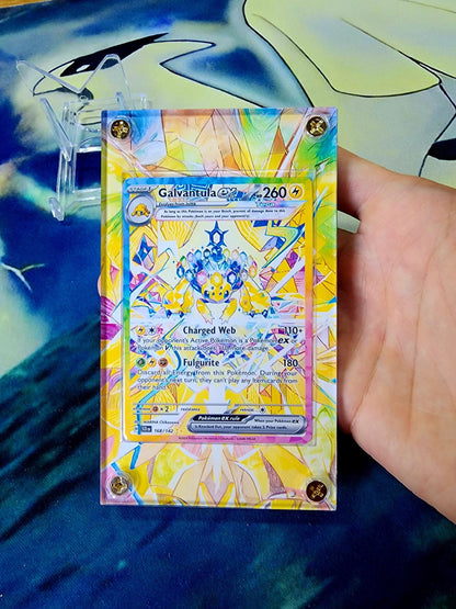 Pokemon Galvantula EX SIR 168/142 Stellar Crown Extended Artwork Case