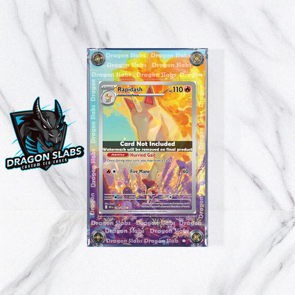 Pokemon Rapidash 189/182 IR Destined Rivals Extended Art Case