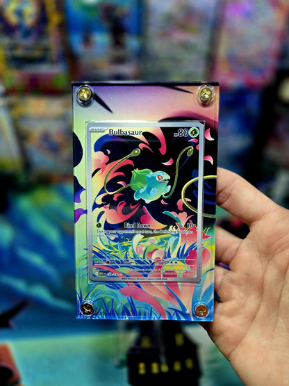 Pokemon Bulbasaur IR Mega Evolution 133/132 Extended Art Custom Case