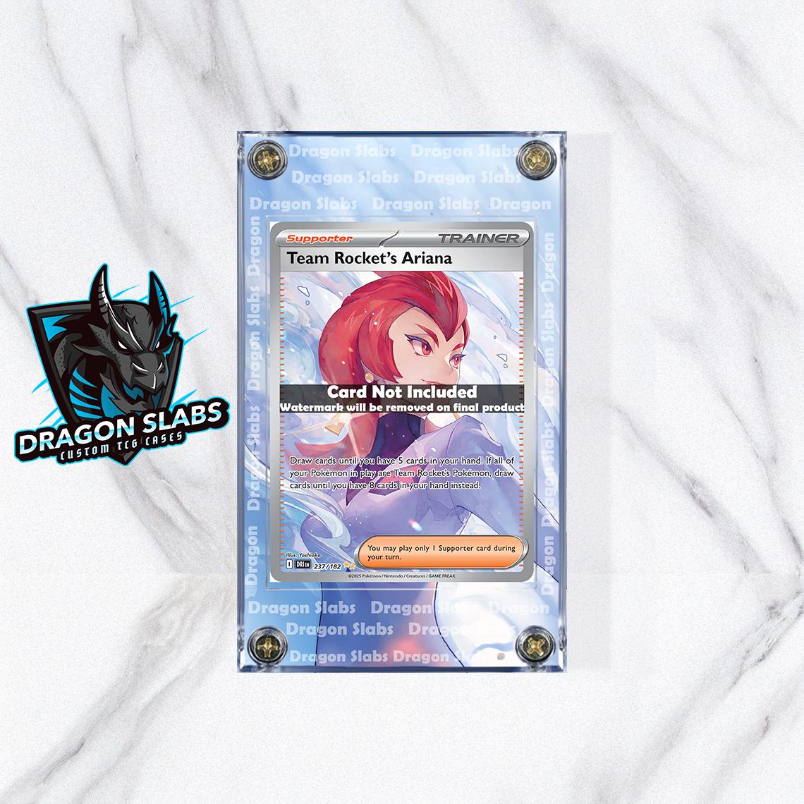 Pokemon Team Rocket's Ariana 237/182 Destined Rival Extended Art Case