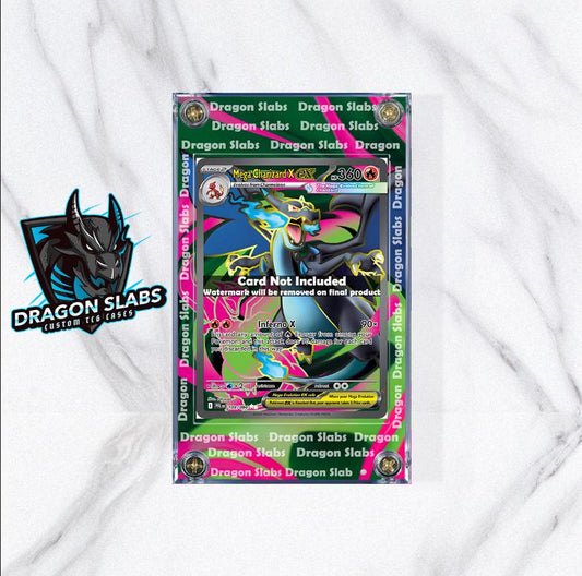 Pokemon Mega Charizard X EX 109/94 Phantasmal Flames Extended Artwork Case