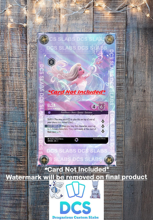 Disney Lorcana Elsa Spirit of Winter 207/204 Chapter 1 Enchanted Custom Case