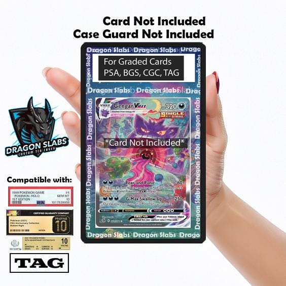 Gengar Vmax 271 Alt Art Fusion Strike Psa Bgs Cgc Tag Extended Artwork Pokemon TCG