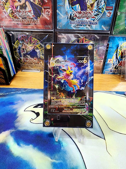 Pokemon Jolteon VMAX Alt Art SWSH184 Promo Extended Artwork Case