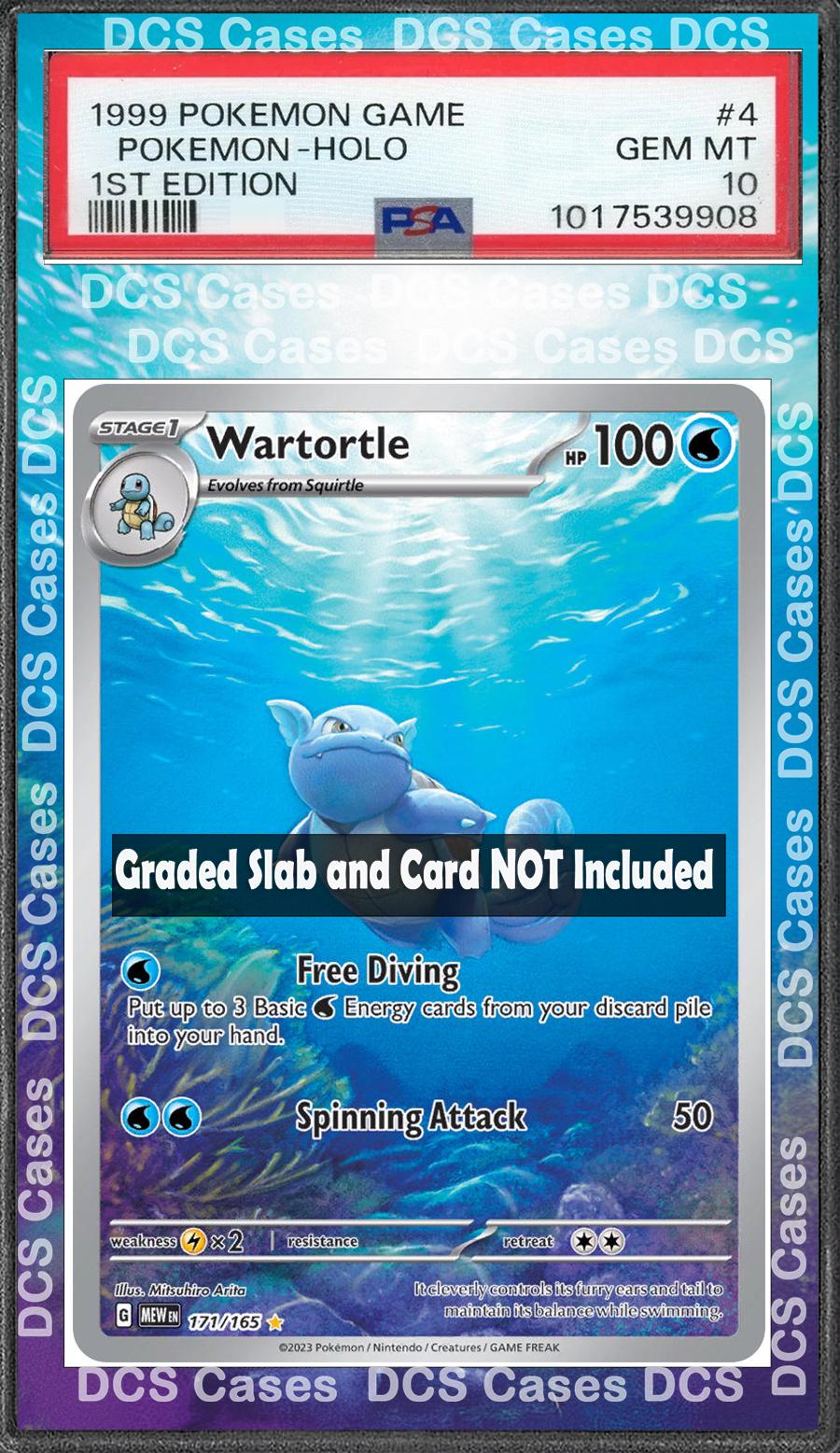 Wartortle 171/165 PSA bgs CGC tag Extended Artwork Pokemon 151