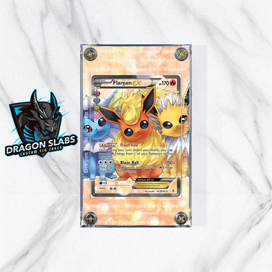 Pokemon Flareon EX RC28-32 Generations Radiant Collection Extended Artwork Case