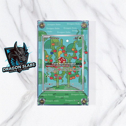 Pokemon Shuckle 136/132 Mega Evolution Card Custom Extended Artwork Case