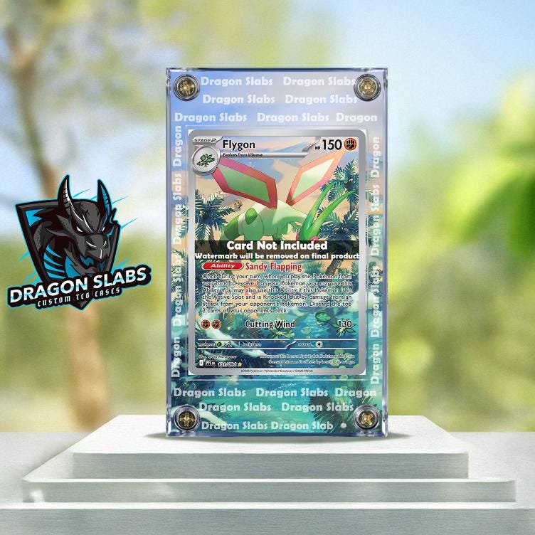 Pokemon Flygon IR 101/094 Phantasmal Flames Extended Artwork Case