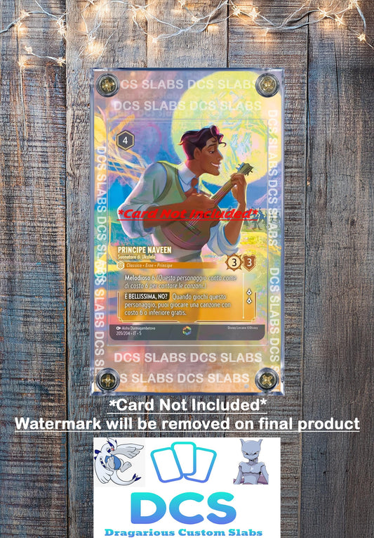 Disney Lorcana Shimmering Skies Prince Haveen Ukulele Player 205/204 Enchanted Chapter 5 Custom Case