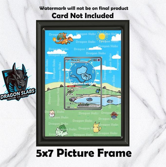 Mew EX SIR 232 Paldean Fates Pokemon Extended Art Frame 5x7 Frame