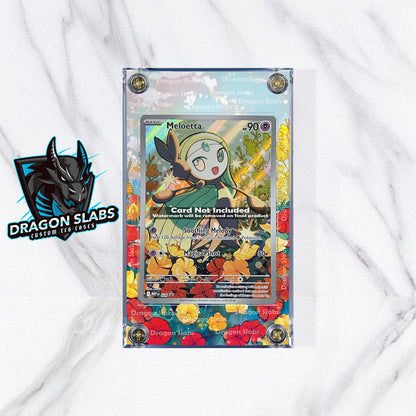 Pokemon Meloetta IR 026 Promo Mega Battle Deck Extended Artwork Case