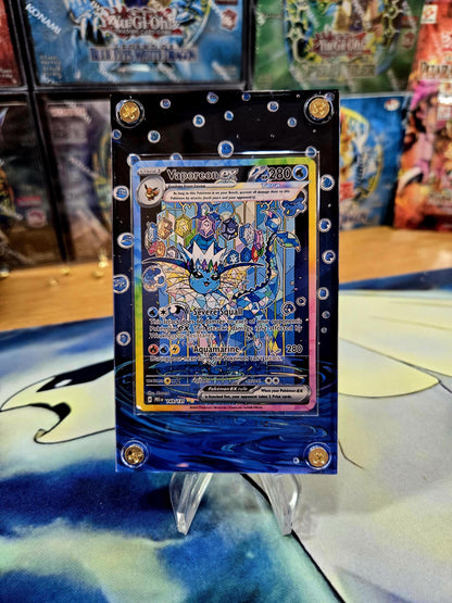 x3 Pokemon Card Jolteon, Vaporeon, Flareon EX SIR 146,149,153 Prismatic Evolutions Extended Artwork Cases
