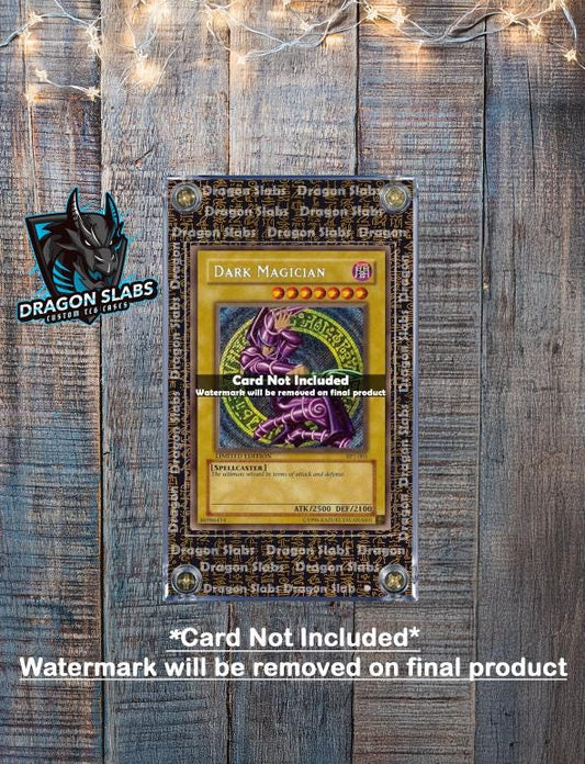 Yugioh Hieroglyphs Brown Dark Magician Girl Card Extended Art Case