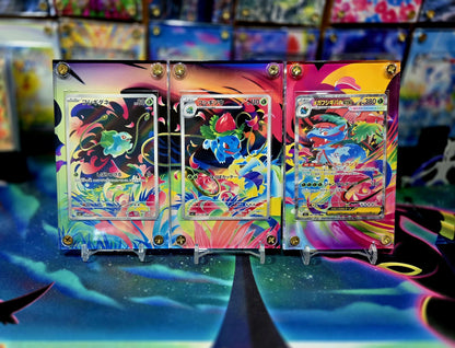 x3 Mega Venusaur SAR Bulbasaur Ivysaur AR 087/063 M1L Mega Brave Extended Artwork Cases