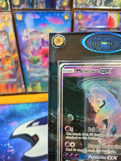 Pokemon Mewtwo GX Full Art Shining Legends 78/73 Extended Art Custom Case