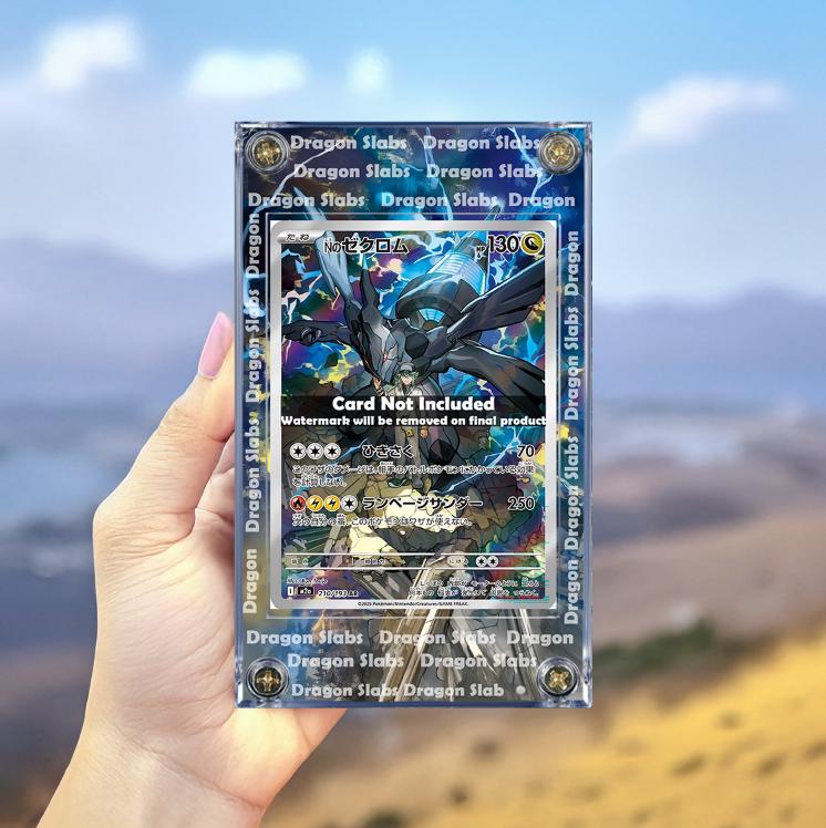 Pokemon N's Zekrom EX AR 210/193 Mega Dream Extended Artwork Case