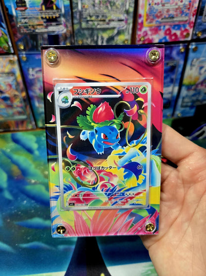 Pokemon Ivysaur AR 065/063 M1L Mega Brave Extended Art Custom Case