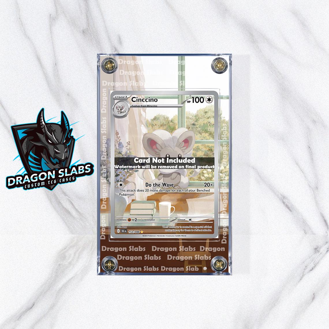 Pokemon Cinccino 153/086 IR Black Bolt Extended Art Case
