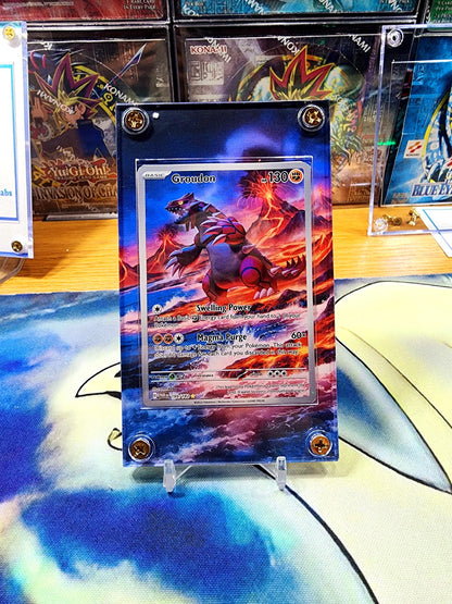 Pokemon Groudon IR 199/182 Paradox Rift Extended Artwork Case