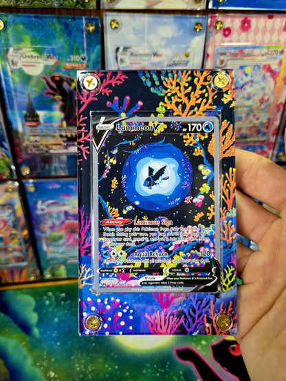 Pokemon Lumineon V GG39/GG70 Crown Zenith Extended Art Case